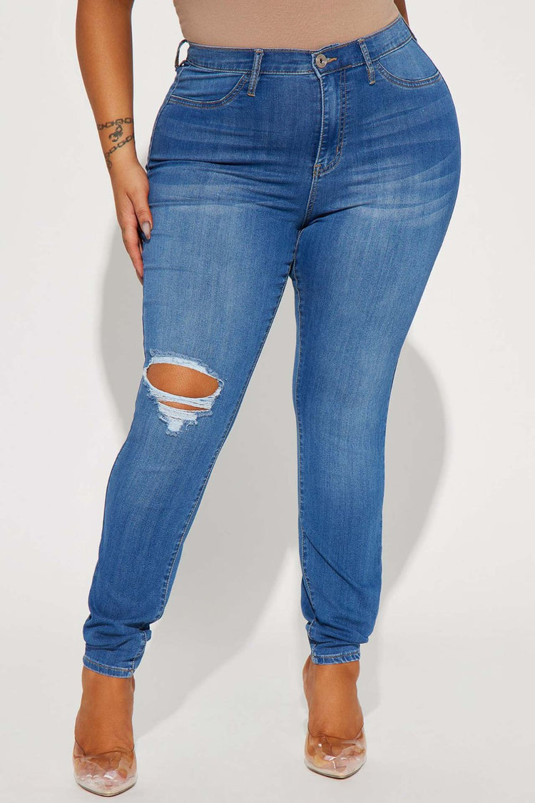 Darielle Distressed Jeans (S-XL)