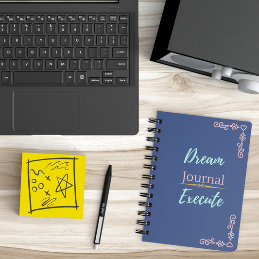 Dream It, Execute It Spiral Notebook